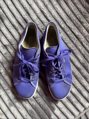 Reebok Purple Low-Top Neoprene cloud Sneakers